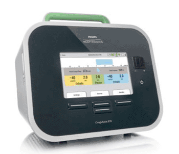 Image: The Respironics CoughAssist E70 airway secretion management system (Photo courtesy of Philips).